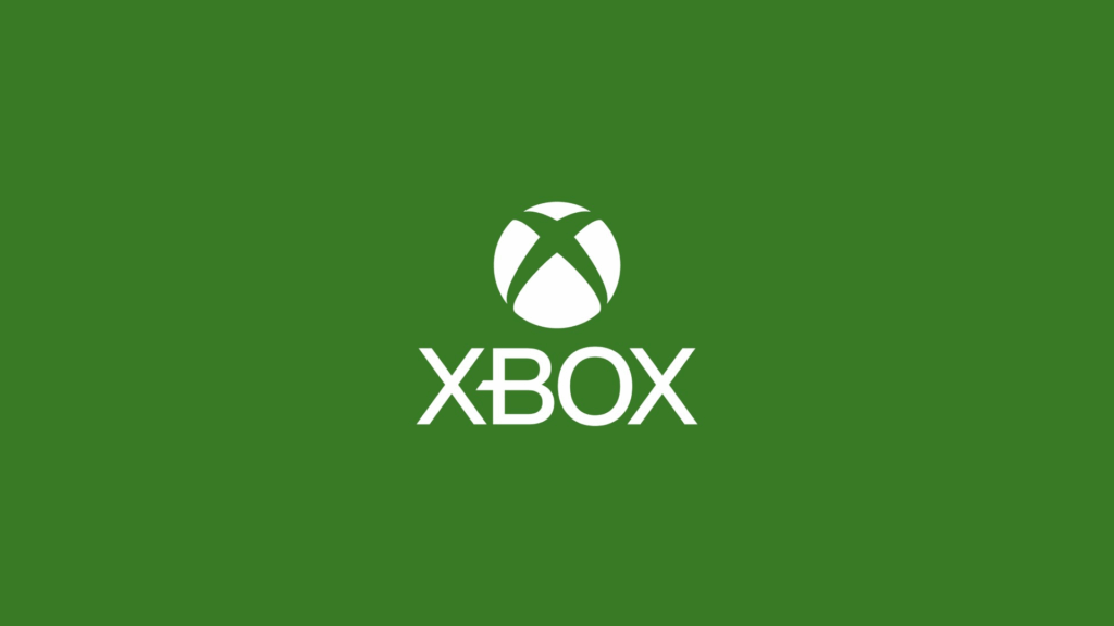 logo xbox com fundo verde